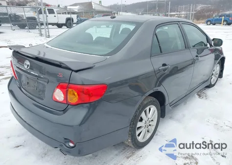2010 Toyota Corolla S from USA, damaged, VIN 2T1BU4EE1AC486544